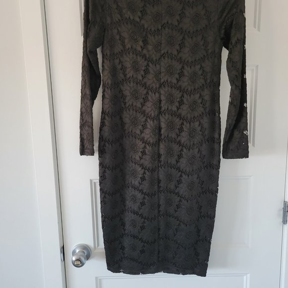 Black Maternity Dress - Picture 3 of 3